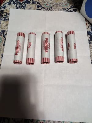 🔥 BANK SEALED Penny Roll – 1 Full Roll (50 Pennies) UNSEARCHED From Bank‼️ - Thumbnail 4