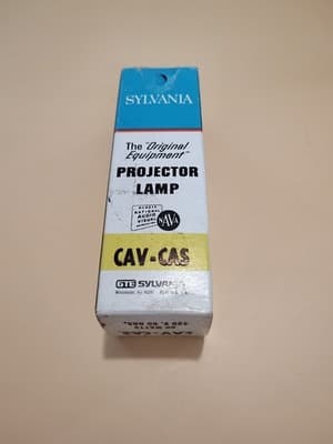 PROJECTOR LAMP -CAV-CAS- 120V 50W -SYLVANIA - Thumbnail 2