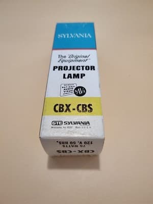 CBX-CBS Projection Bulb 120V 75W Specialty Lamp - SYLVANIA - NOS - Thumbnail 2