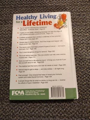 Healthy Living for a Lifetime : 7 Simple Steps to Better Health (Hardcover) - Thumbnail 3