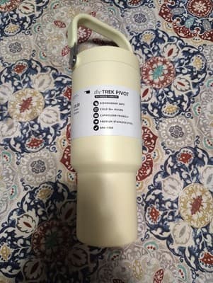 Simple Modern 40oz Trek Straw Tumbler Cream - Thumbnail 2