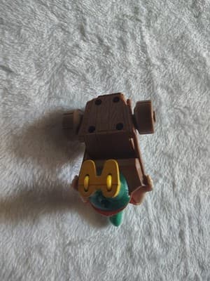 1992 Snow White 7 Dwarves Doc Mine Cart McDonald's Happy Meal Toy - Thumbnail 3