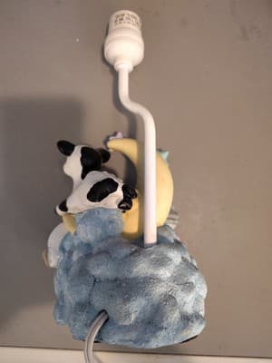 Hey Diddle Diddle Fairy Tale Lamp The Cow Jumped Over The Moon - Thumbnail 2