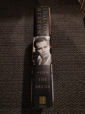 IN THE ARENA - Charlton Heston (New) 1st Edition - Thumbnail 3