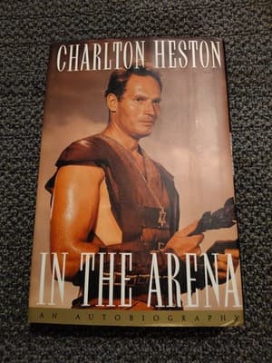 IN THE ARENA - Charlton Heston (New) 1st Edition - Thumbnail 2