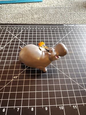 Disney Lion King The Lion Guard Beshte Hippo & Ono Bird Figure Toy - Thumbnail 2