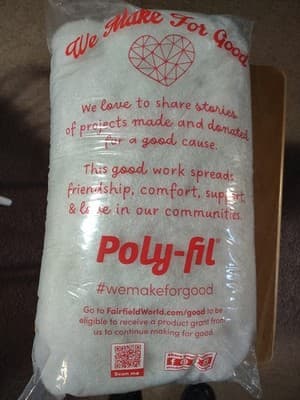 Fairfield Poly/Fil, 12 oz, White - Thumbnail 2