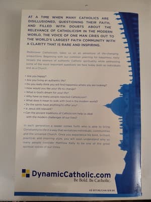 Rediscover Catholicism A Spiritual Guide to Living with Passion Purpose 2010 NEW - Thumbnail 2