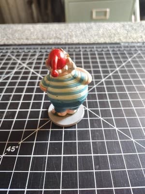 Disney Peter Pan Pirate MR SMEE Villain Sidekick PVC Toy Figure Cake Topper 3" - Thumbnail 3