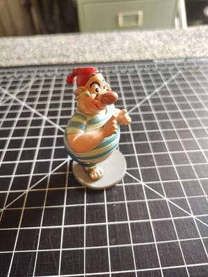 Disney Peter Pan Pirate MR SMEE Villain Sidekick PVC Toy Figure Cake Topper 3" - Thumbnail 2
