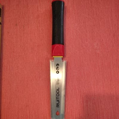 Japanese Hand Saw 6 Inch Double Edge Sided Pull Saw Ryoba SK5 Flexible Blade