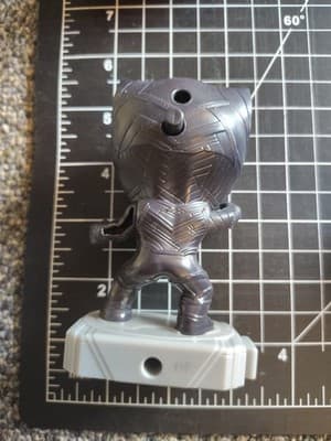 Black Panther #24 2019 McDonald's Happy Meal Marvel Avengers Toy End Game - Thumbnail 2