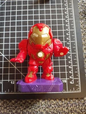 2020 McDonalds Happy Meal Toy Marvel Avengers #8 Iron Man Hulkbuster Tony Stark
