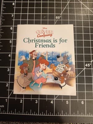 MINI BOOK Autumn Publishing Oliver & Company Christmas Is For Friends