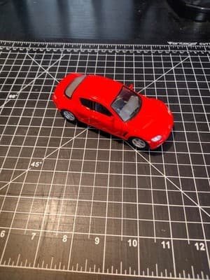 1:36th Scale Mazda RX-8 Diecast Car By Kinsmart - Thumbnail 2