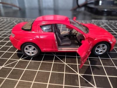 1:36th Scale Mazda RX-8 Diecast Car By Kinsmart - Thumbnail 5