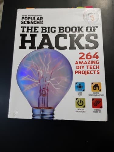 BOOKS | Popular Science: The Big Book Of Hacks | 264 DIY projects Non-Fiction