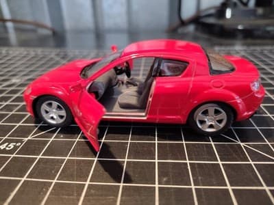 1:36th Scale Mazda RX-8 Diecast Car By Kinsmart - Thumbnail 4