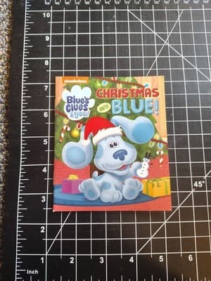 Nickelodeon Fun Studio Intl. Advent Mini Book Blue's Clues Christmas With Blue