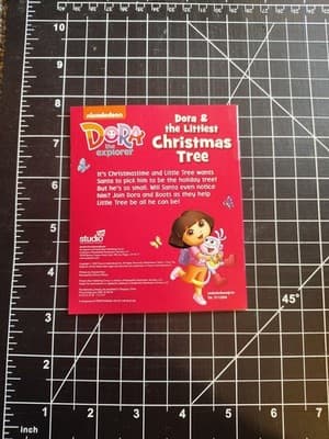 Nickelodeon Fun Studio Intl. Advent Mini Book Dora & The Littlest Christmas Tree - Thumbnail 2