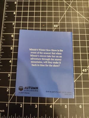 MINI BOOK Autumn Publishing Disney Junior Minnie's Winter Bow Show - Thumbnail 2