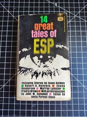 1969 14 Great Tales Of ESP by Idella Purnell Stone Paperback