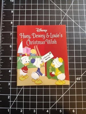 2020 Autumn Publishing Disney Mini Book Huey Dewey And Louie's Christmas Wish