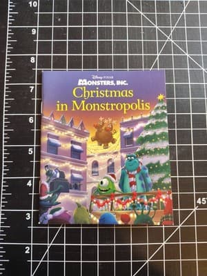 2020 Autumn Publishing Disney Mini Book Monsters Inc Christmas In Monstropolis