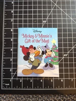 Disney MINI BOOK Autumn Publishing Mickey And Minnie's Gift Of The Magi