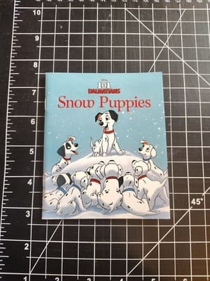 Disney MINI BOOK Autumn Publishing 101 Dalmatians Snow Puppies