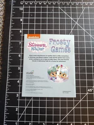 Nickelodeon Fun Studio Intl. Advent Mini Book Shimmer And Shine Frosty Games - Thumbnail 2