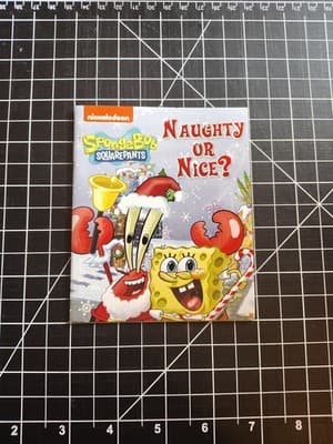 Nickelodeon Fun Studio Intl. Advent Mini Book SpongeBob Naughty Or Nice