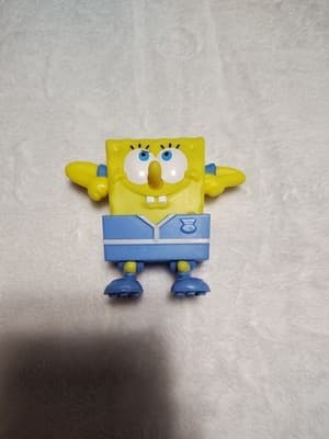 McDonalds 2012 Spongebob Squarepants Muscle Spongebob Kids Happy Meal Toy