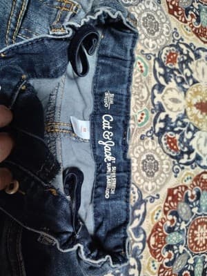 JANIE AND JACK Denim Skinny Jeans Size 5 5T - Thumbnail 3