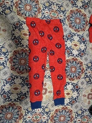 Marvel Spiderman Red Long Sleeve Shirt 3T Boy - Thumbnail 3