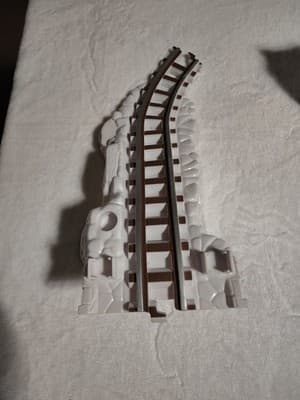 Lincoln Logs Yukon Express Replacement Hill and Tunnel for Train Track Pieces - Thumbnail 2
