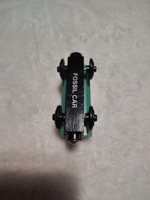 Thomas the Train 2002 Fossil Car Wooden Railway Sodor Museum T-Rex Exhibit - Thumbnail 4