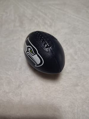 3” Seattle Seahawks vending plastic football NFL - Thumbnail 2