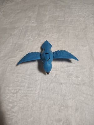 Epic Blue Nod Bird Rider Toy Figure McDonalds Happy Meal 2013 - Uncommon