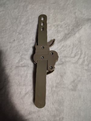 Shrek Wrist Watch TV Donkey Grey Plastic Straps 8" Long Vintage Free Shipping - Thumbnail 4