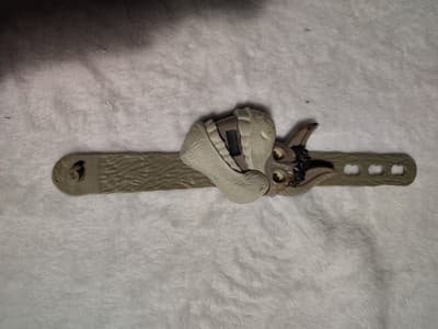 Shrek Wrist Watch TV Donkey Grey Plastic Straps 8" Long Vintage Free Shipping - Thumbnail 2