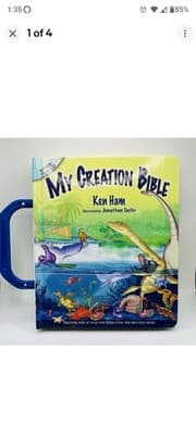 My Creation Bible Ken Ham Child Board Book with Music CD Very Good