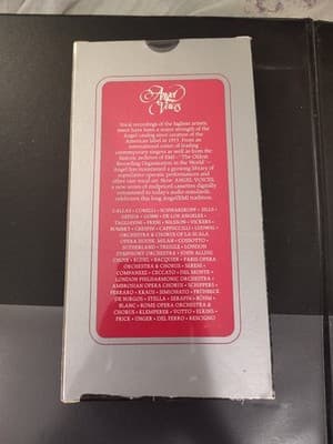RARE! Placidity Domingo, Sings Grand Opera (Double Cassette, 1986) New Sealed - Thumbnail 2