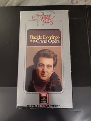 RARE! Placidity Domingo, Sings Grand Opera (Double Cassette, 1986) New Sealed