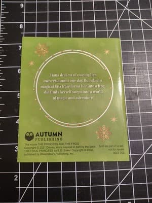Disney The Princess And The Frog Autumn Publishing Mini Book Free Shipping - Thumbnail 2