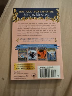 Shadow of the Shark; Magic Tree Hou- paperback, 9780553510843, Mary Pope Osborne - Thumbnail 2