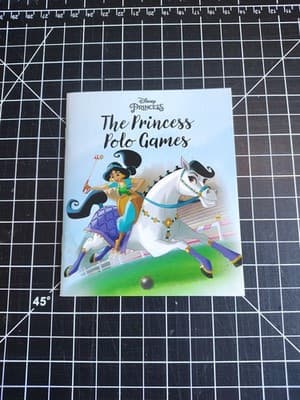 Disney Princess Mini The Princess Polo Games 4-5/8”x3-7/8”Autumn Publishing 2021