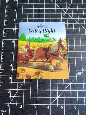 Disney Princess Mini Book Belle’s Flight Autumn Publishing 4-5/8” x 3-7/8” 2022