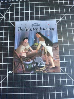 Disney Princess Mini Book The Winter Journey 4-5/8”x3-7/8”Autumn Publishing 2021