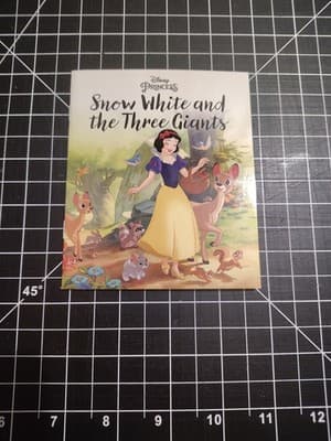 Disney Princess Mini Snow White Three Giants 4-5/8”x3-7/8”Autumn Publishing 2021